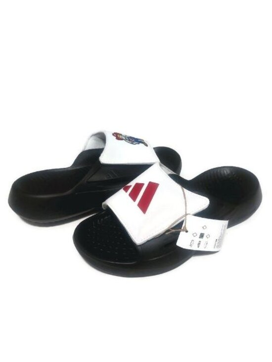 NU Adidas Lightblaze Slide Sandals Mens Size 6 Womens 7 Nebraska Cornhuskers NWT main image 4
